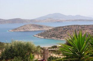 View of islands from Iraklia